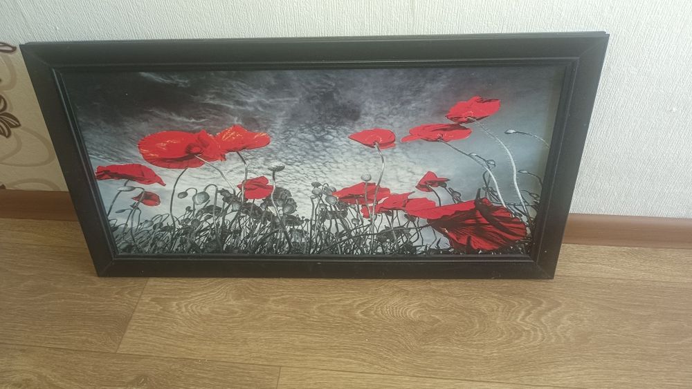 Продам картину маки
