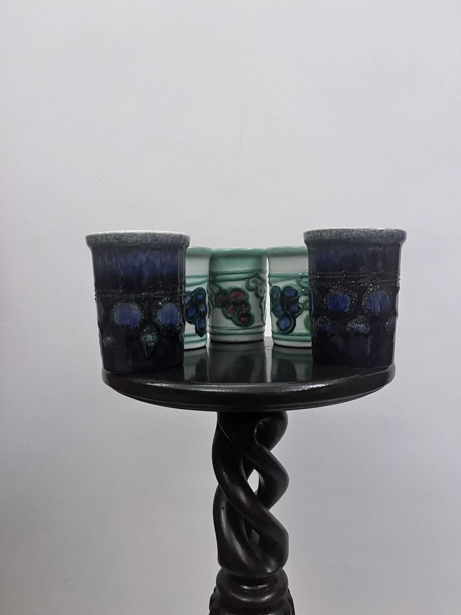 Set sase piese superbe germania ceramica bibelouri bibelou ieftine