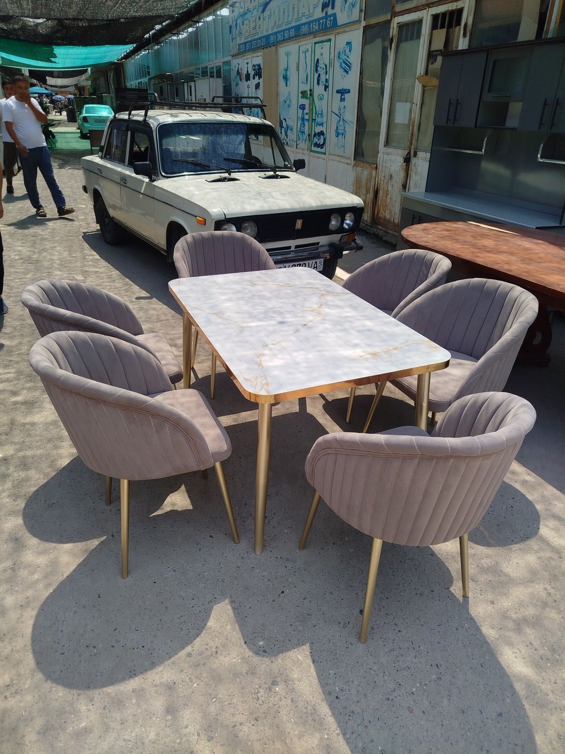Turetskiy stol stullar туретский стол и стулья