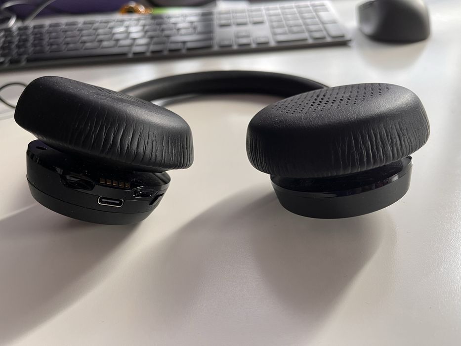 Безжични слушалки Poly VOYAGER 4320 UC Stereo, USB-A