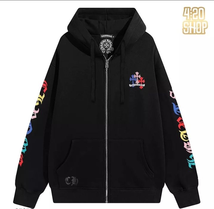 кофта chrome hearts