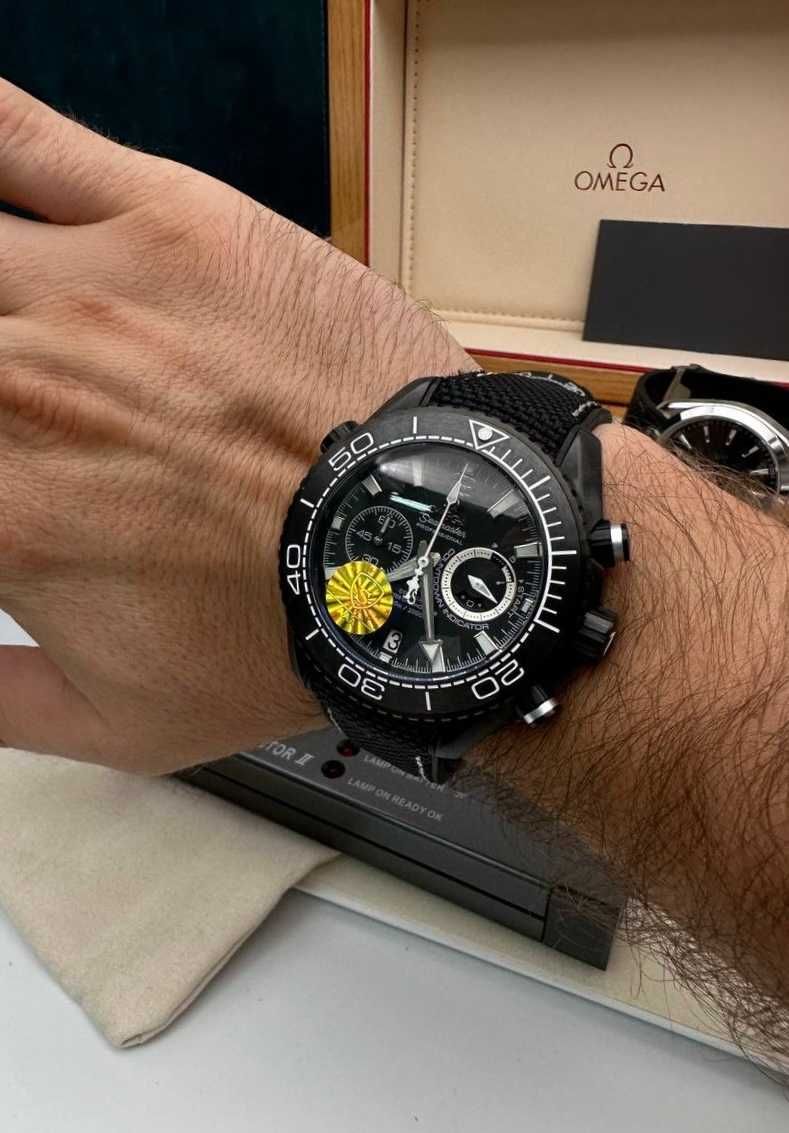 Omega seamaster planetocean deepblack