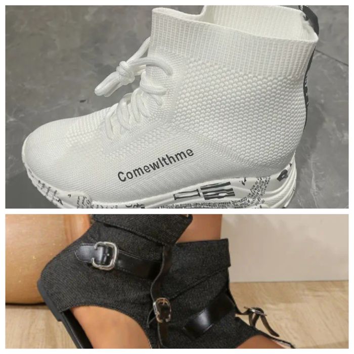 Дамски боти (тип маратонки),(летни боти)