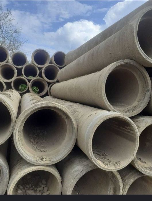 Tuburi din beton armat premo noi și recuperate