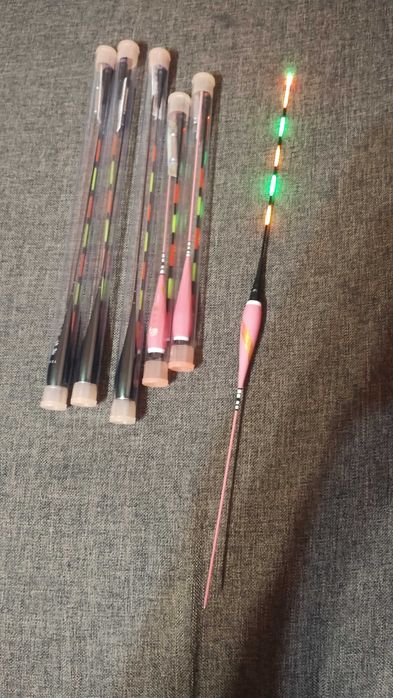 Комплект светещи плувки за риболов