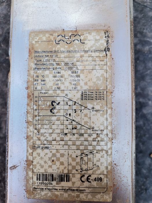 Топлообменник  Алфа Лавал