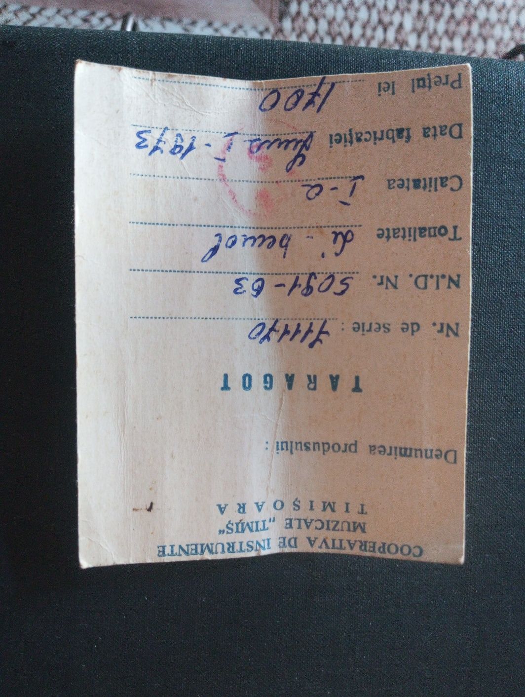 Taragot de vânzare