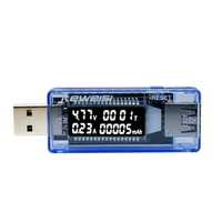 USB Type-C тестер 3в1 KWS-V21, вольтметр амперметр, емкость батарей