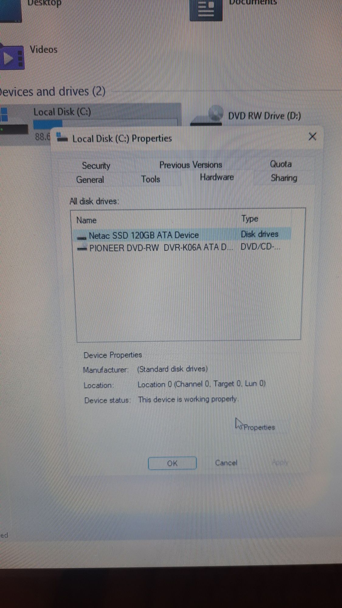 IMAC 21 с windows