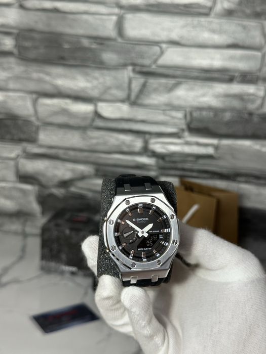 Casio G-Shock AP Mod Black X Silver