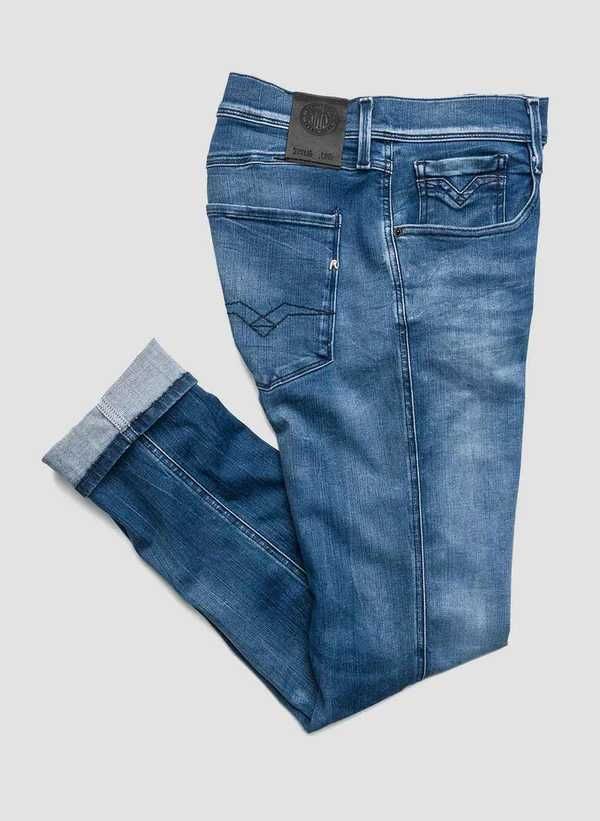 НОВИ Replay Anbass Hyperflex Slim Jeans ОРИГИНАЛНИ мъжки дънки - 31