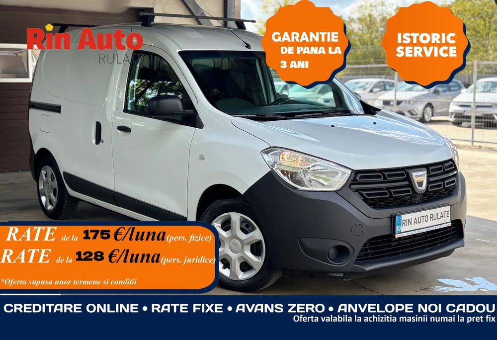 Dacia Dokker TVA Deductibil ~ Posibilitate vanzare si in RATE ~ Credit Leasing 1,5d
