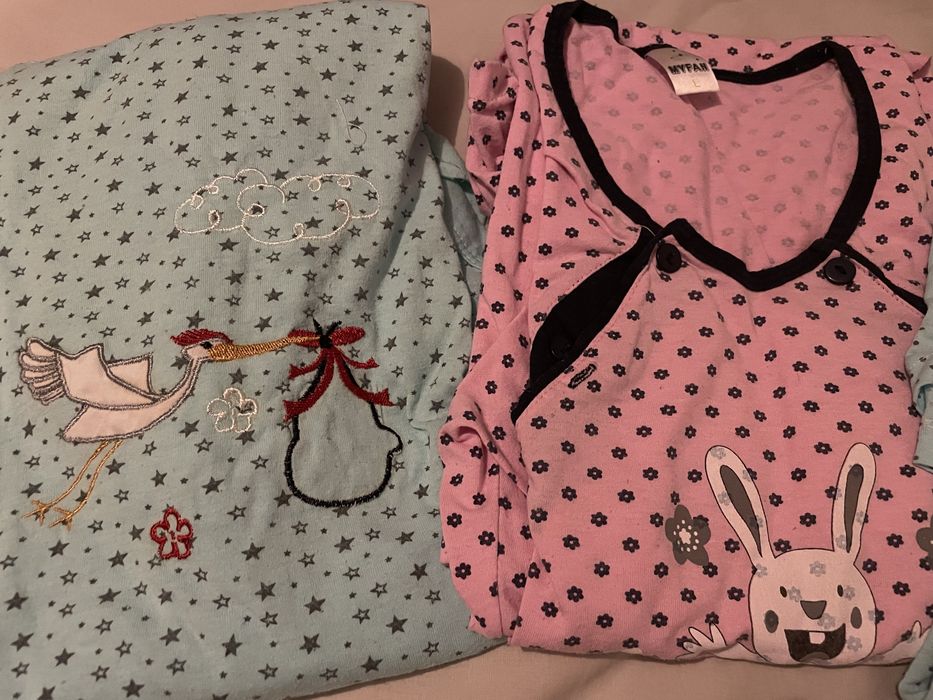 3 Camasi noapte gravide, marimea M-L