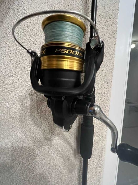 Макара  SHIMANO и пръчка Okuma