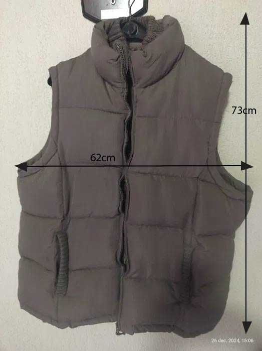 Vesta de dama groasa  pentru iarna noua  2XL, crem