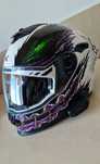 Casca moto Nexx Y.100R Night Rider White