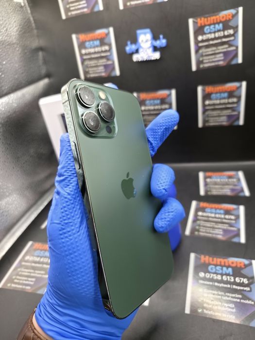 iPhone 13 Pro Max / Alpine  Green / 128GB / 100% / Garantie / Rate