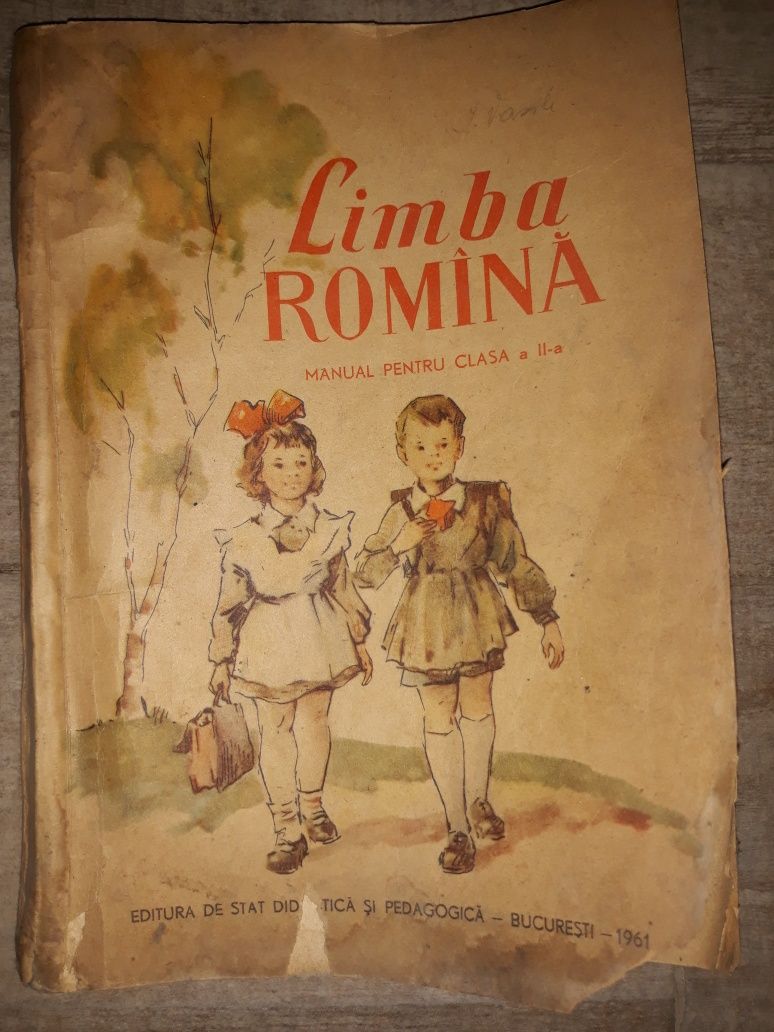 Limba română,  cls. a II-a, 1961