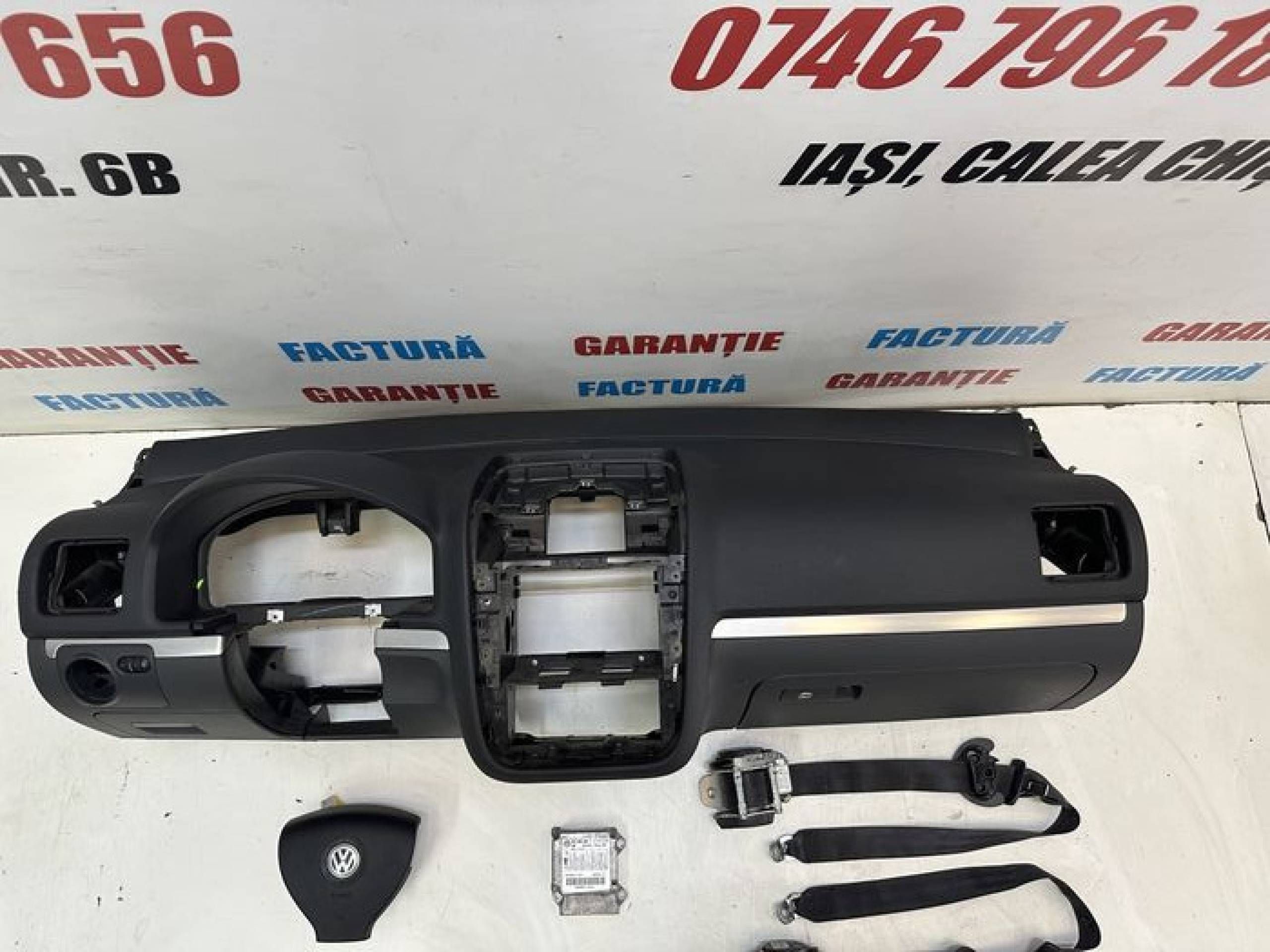 Plansa bord airbag pasager centura centuri stanga dreapta Golf 5 Jetta