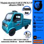PickUp Saige masina electrica noua cu civ si permis