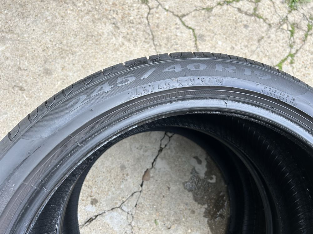2 летни гуми pirelli 245 40 19