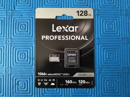 4K карта памет Lexar Professional Micro SDXC 1066x UHS-I V30 U3 A2