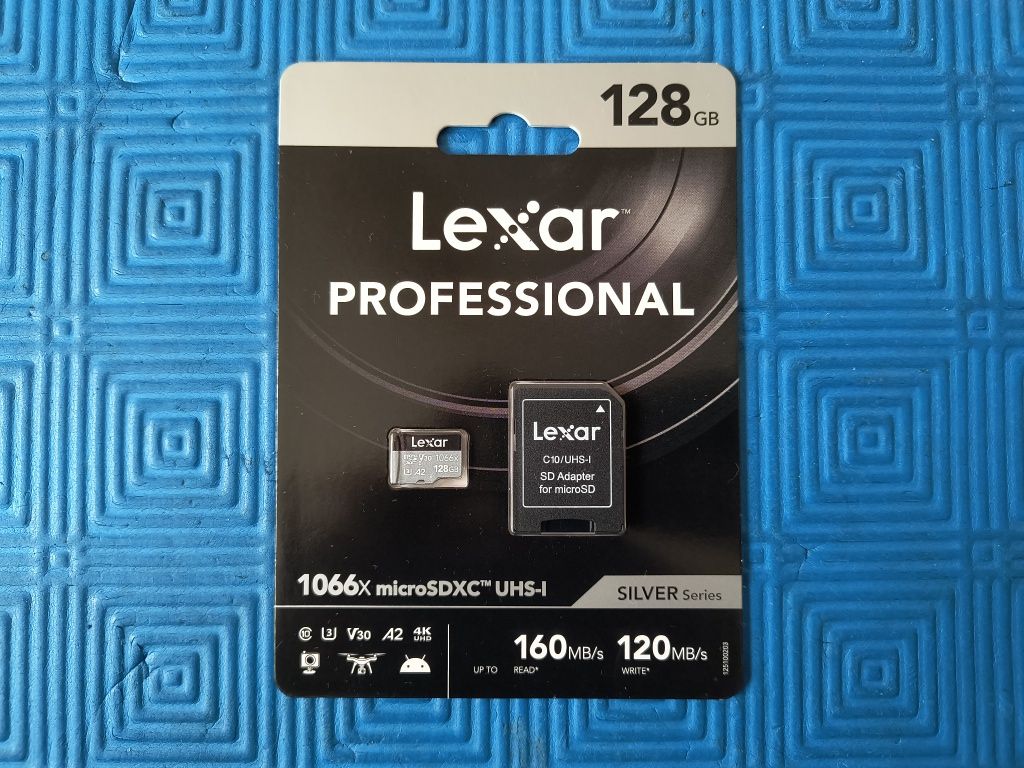 4K карта памет Lexar Professional Micro SDXC 1066x UHS-I V30 U3 A2