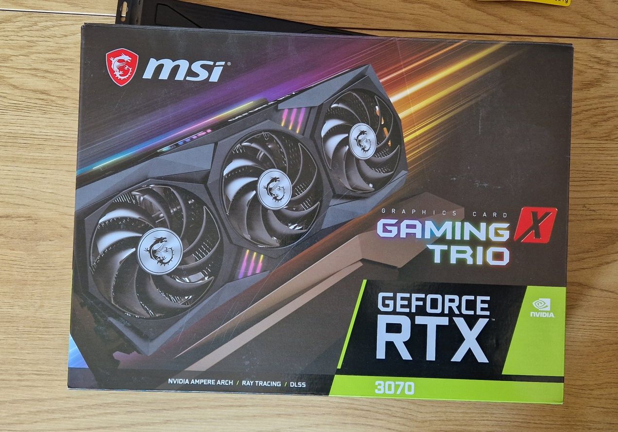 Видеокарта nVidia MSI 3070 GamingX