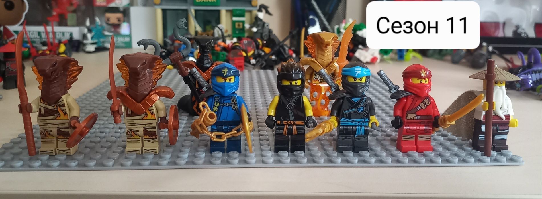 Лего Нинджаго фигурки / lego Ninjago minifigs