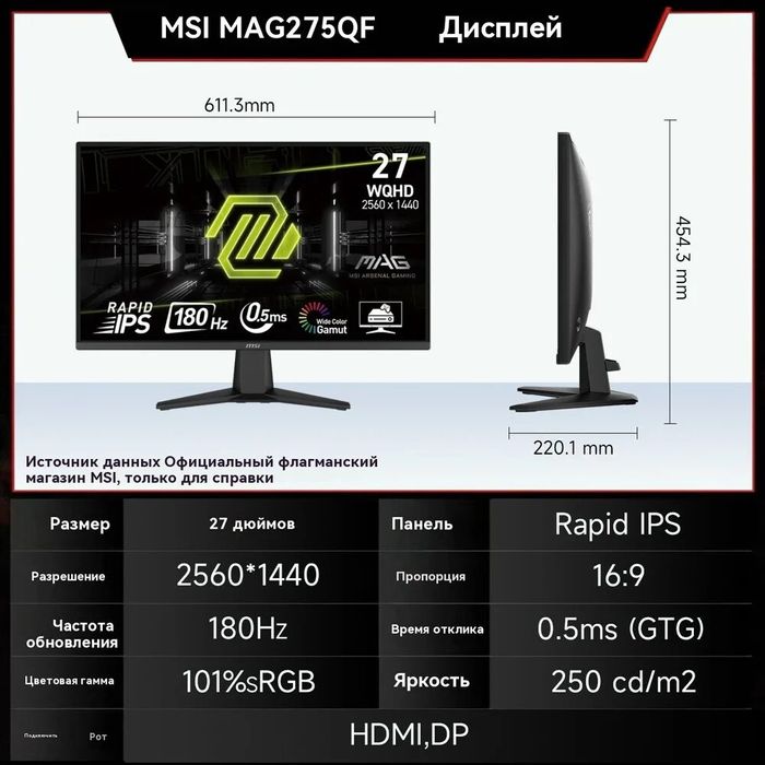 Обменяю монитор 2к практически новый