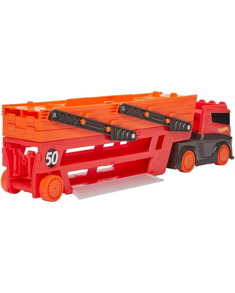 Камион автовоз на Hot wheels
