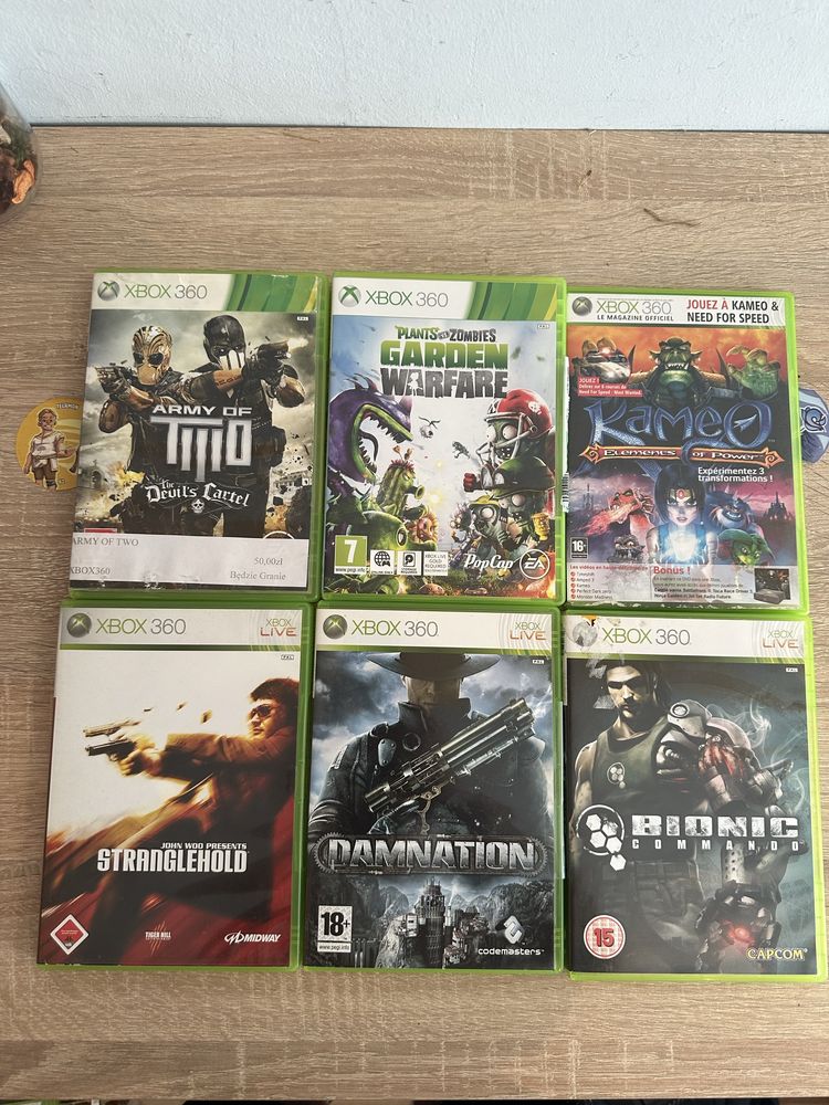 Xbox360 si 6 jocuri