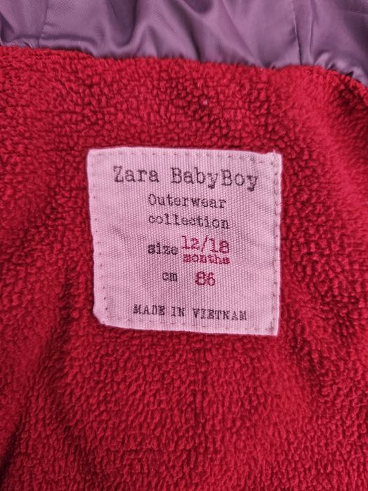 Зимно яке за момче ZARA р.86