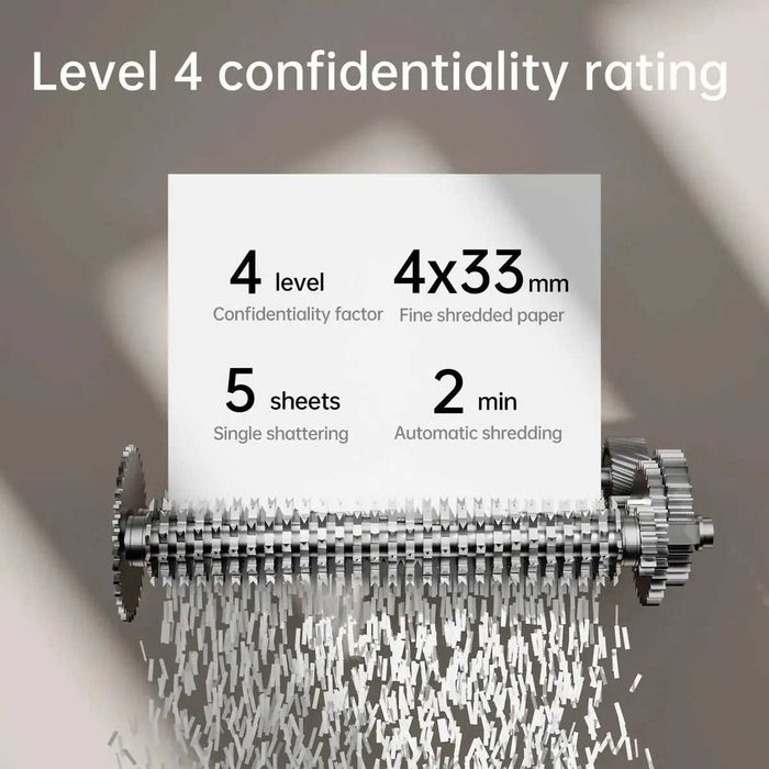 Уничтожитель бумаг Deli ET014