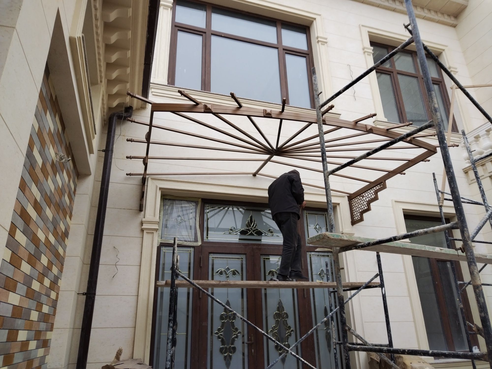 Навес Дарвоза Решетка