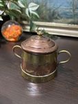 MA015 cana de 13 cm lungime 9 diametru 231 g alama si bronz