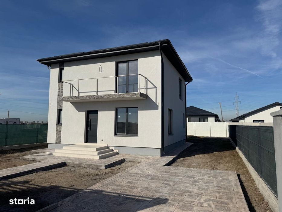 Casa modernă cu 4 camere