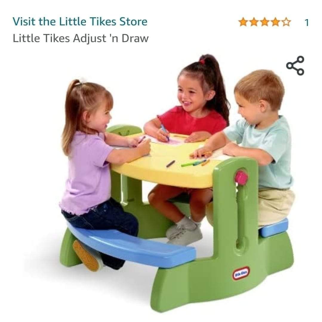 Масичка с пейки Little Tikes