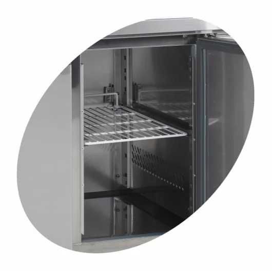 Masa Rece Profesional cu 3 usi/ Inox/ FS136MR/ 179x70x98cm/ NOU
