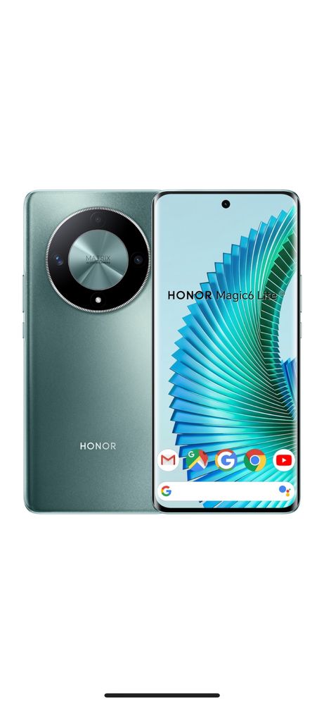Telefon mobil Honor Magic6 Lite, 8GB RAM, 256GB, 5G, Emerald Green