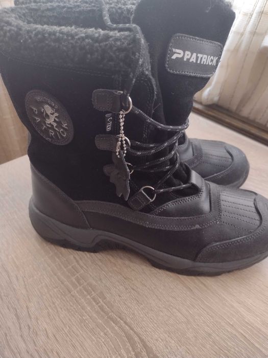 Топли ботуши Patrik, Естествени материали,Не пропускат.
