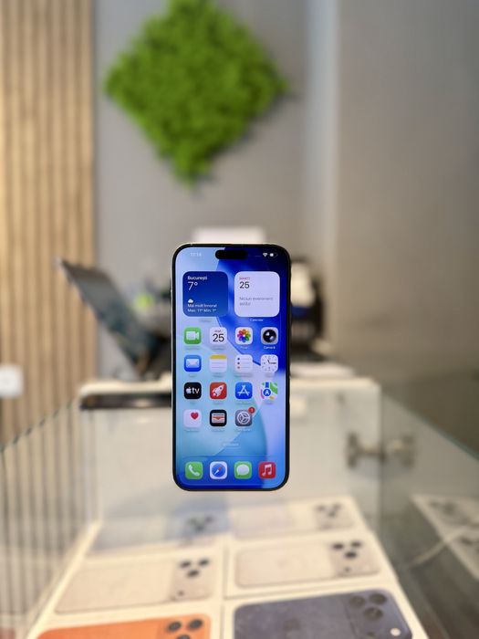 **ATS GSM**iPhone 16 Pro MAX 256GB BLACK/Baterie99%/F+G