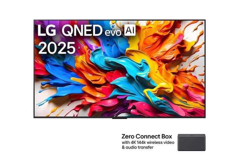86 дюймовый телевизор Smart TV LG QNED evo AI QNED9M 4K 2025 года