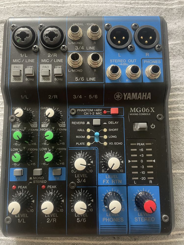 Yamaha MG 06 X продается микшер