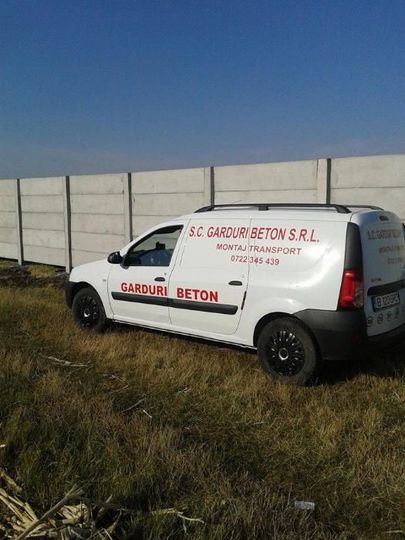Gard beton garduri beton 250 lei ml montaj transport inclus