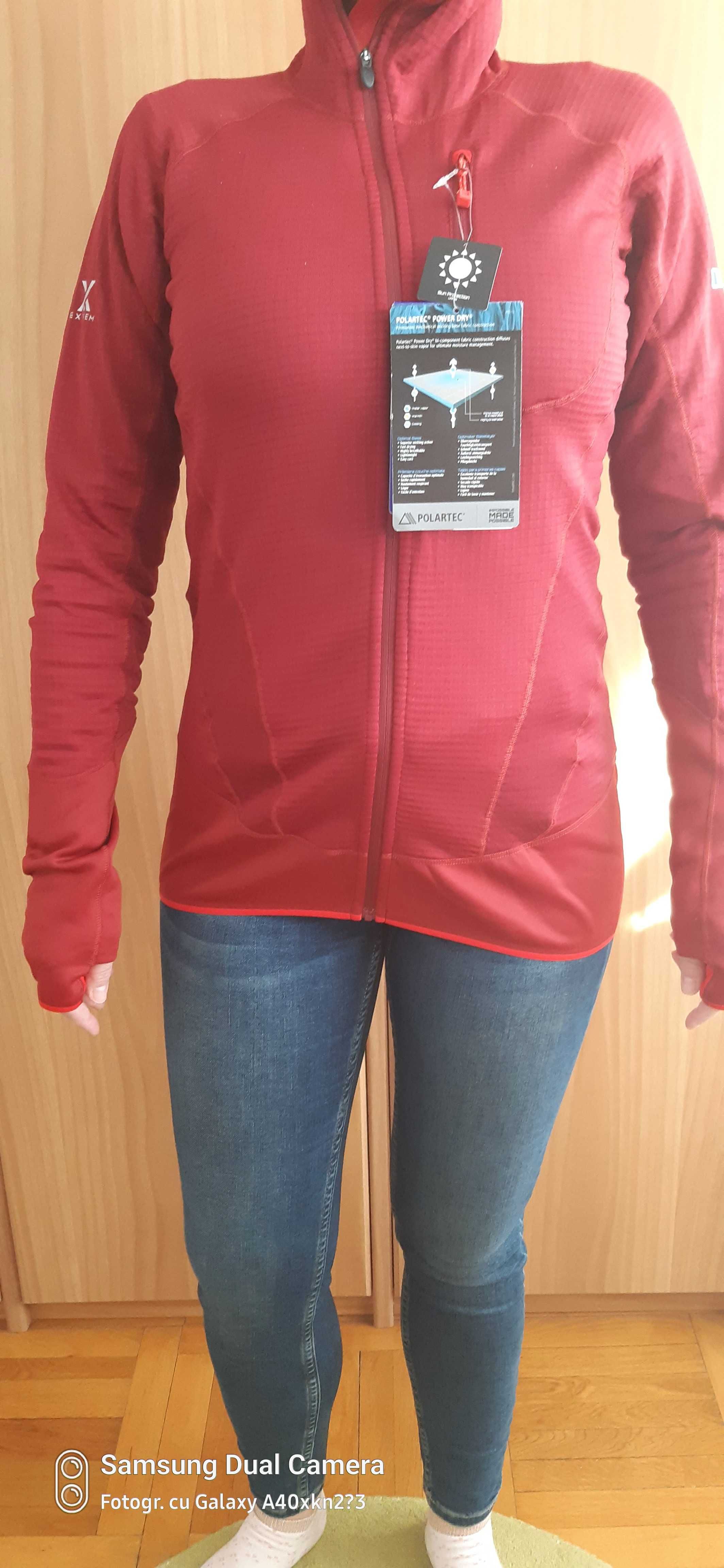 Jacheta drumetie dama, midlayer, Polartec, noua, Berghaus, marimea M