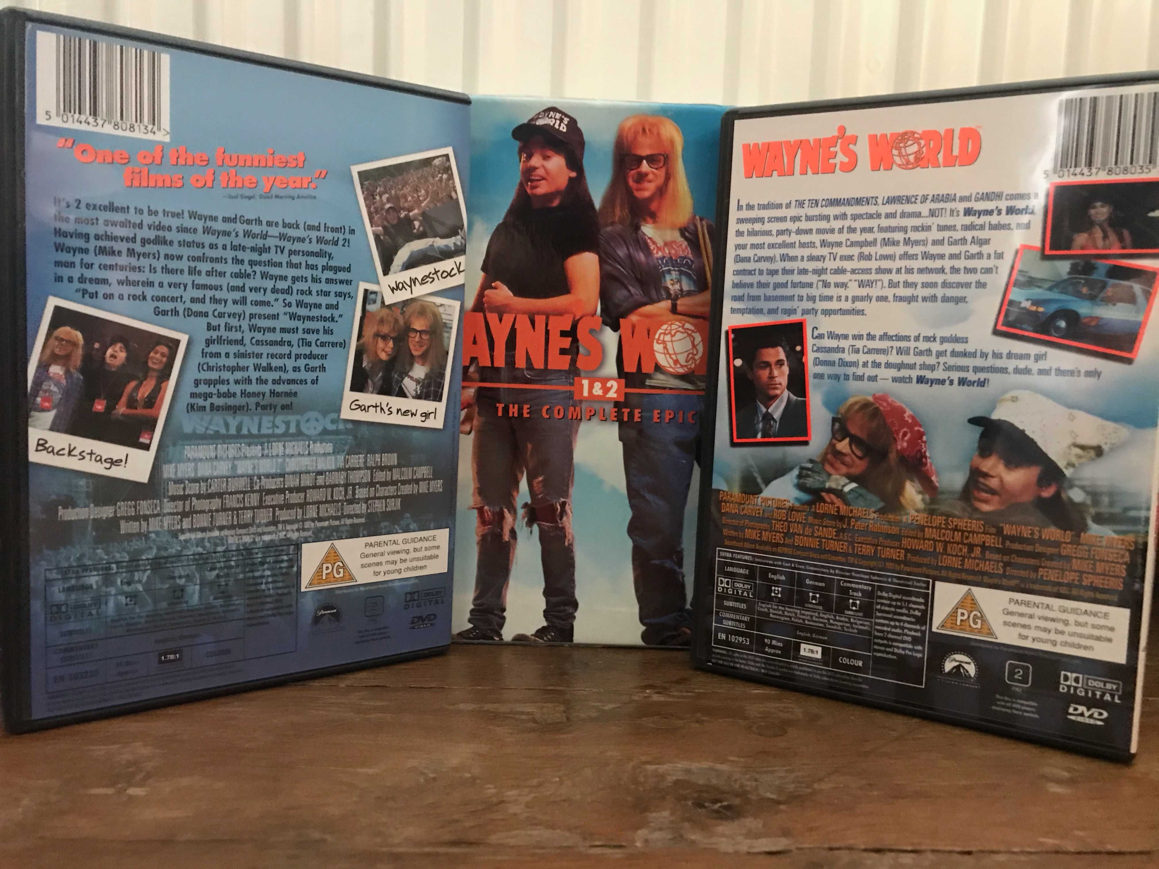 2 DVD Wayne’s world