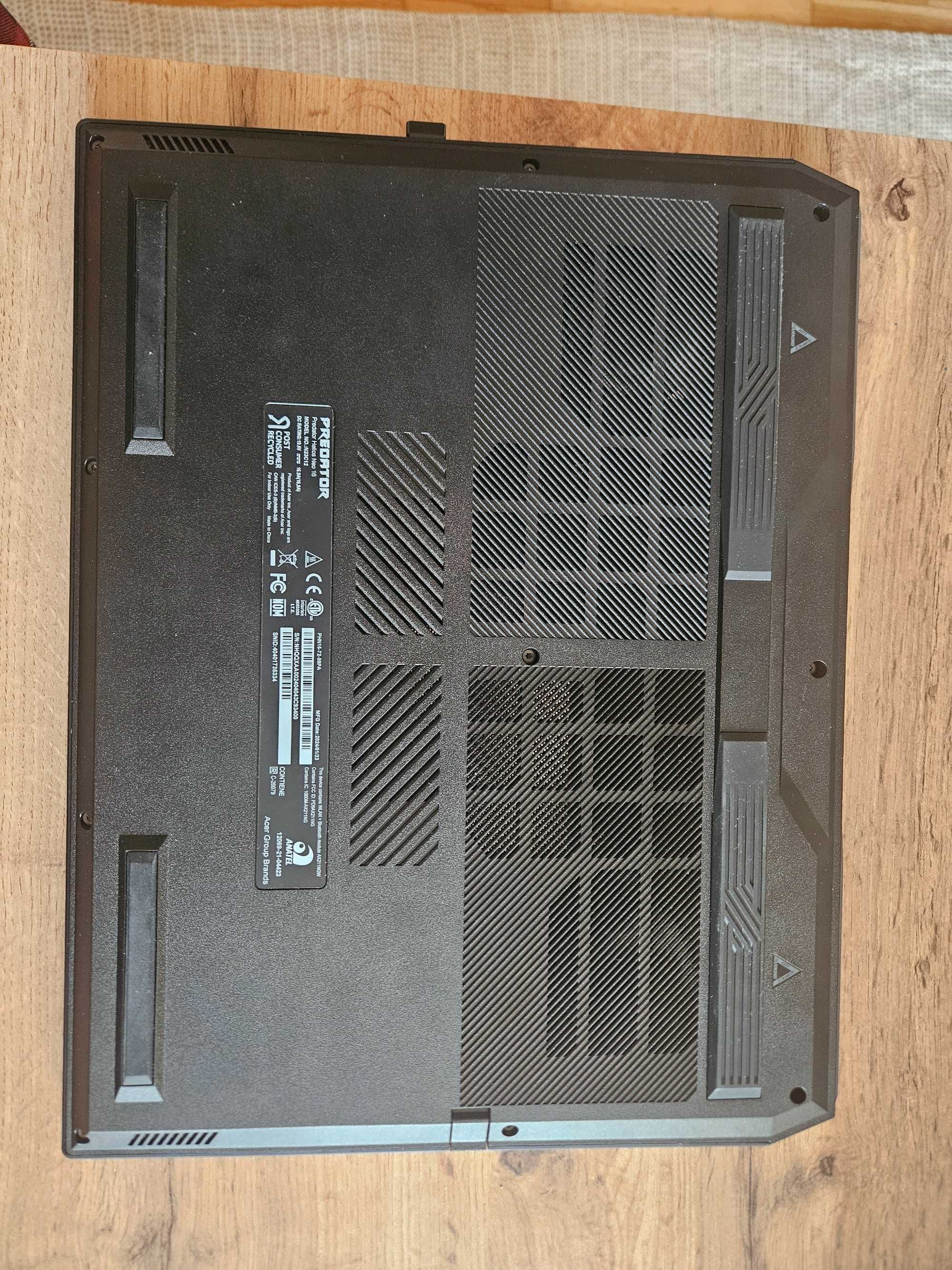 Acer predator 16 i9 14900hx, 4060