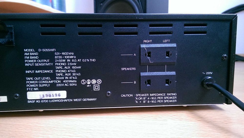 Amplituner / Receiver BASF D-5055