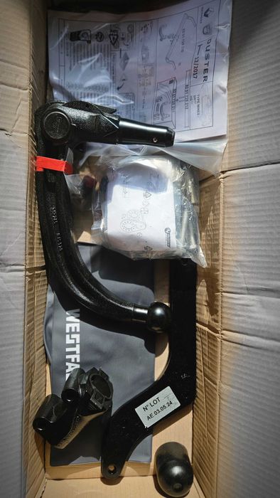 Carlig remorcare demontabil OE Westfalia Duster 2018-2024 complet